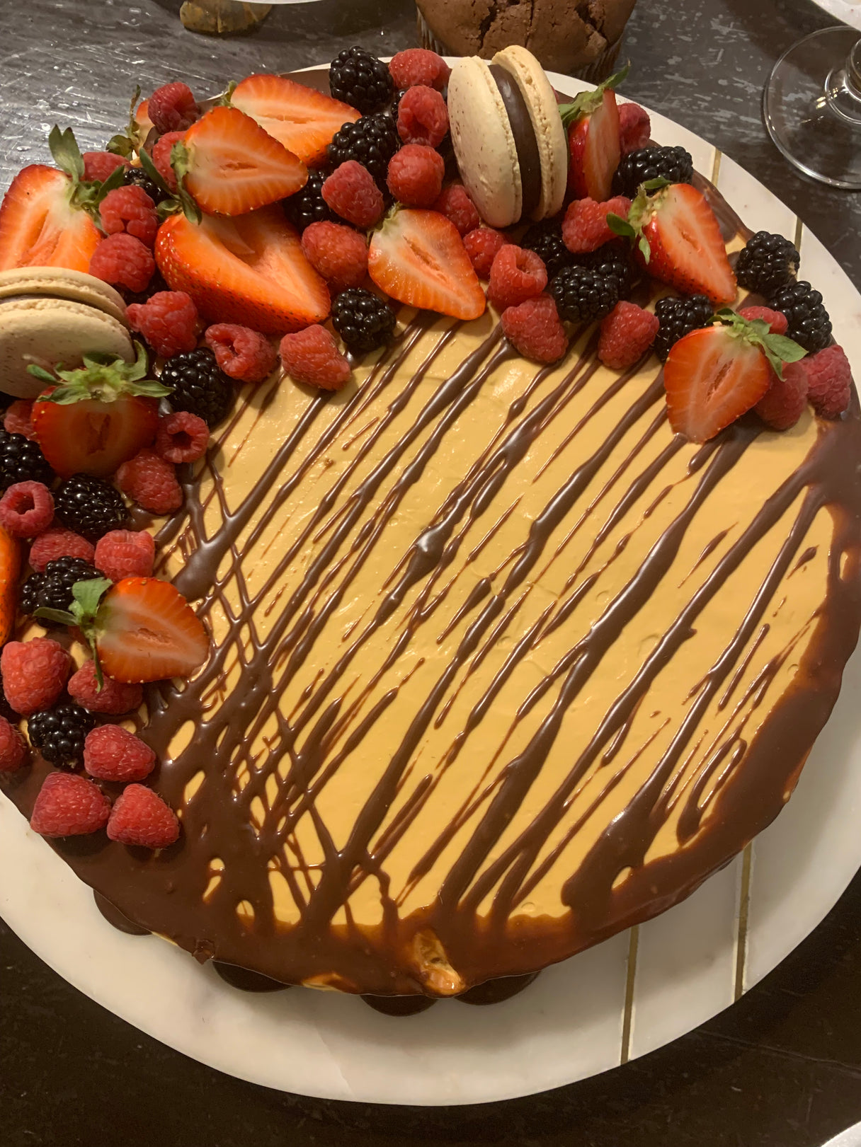 Golden Key Cake
